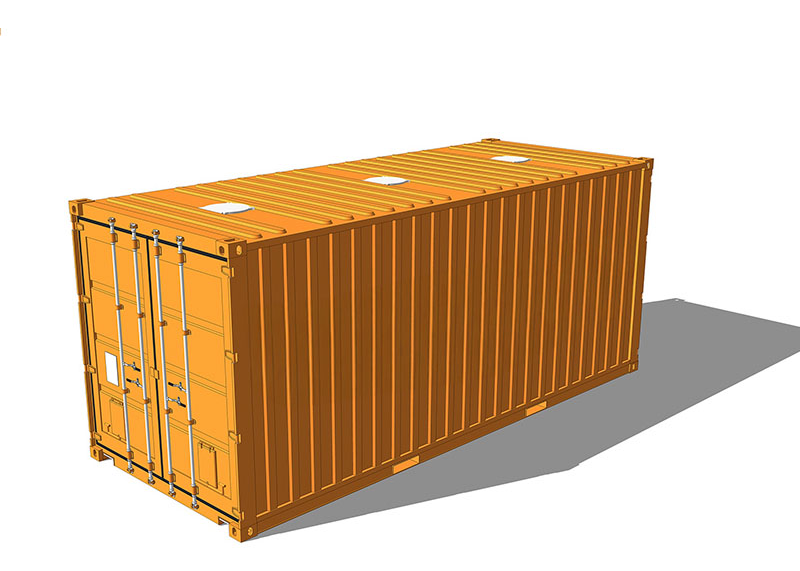 20' DC Bulk Konteyner