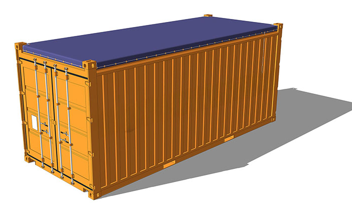 20' DC Open Top Konteyner